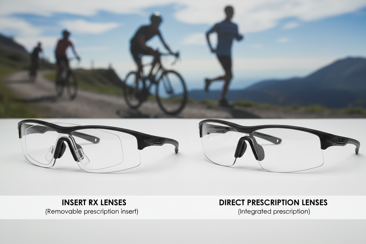Insert RX vs Direct Prescription Lenses: Which Is Better for Sports?