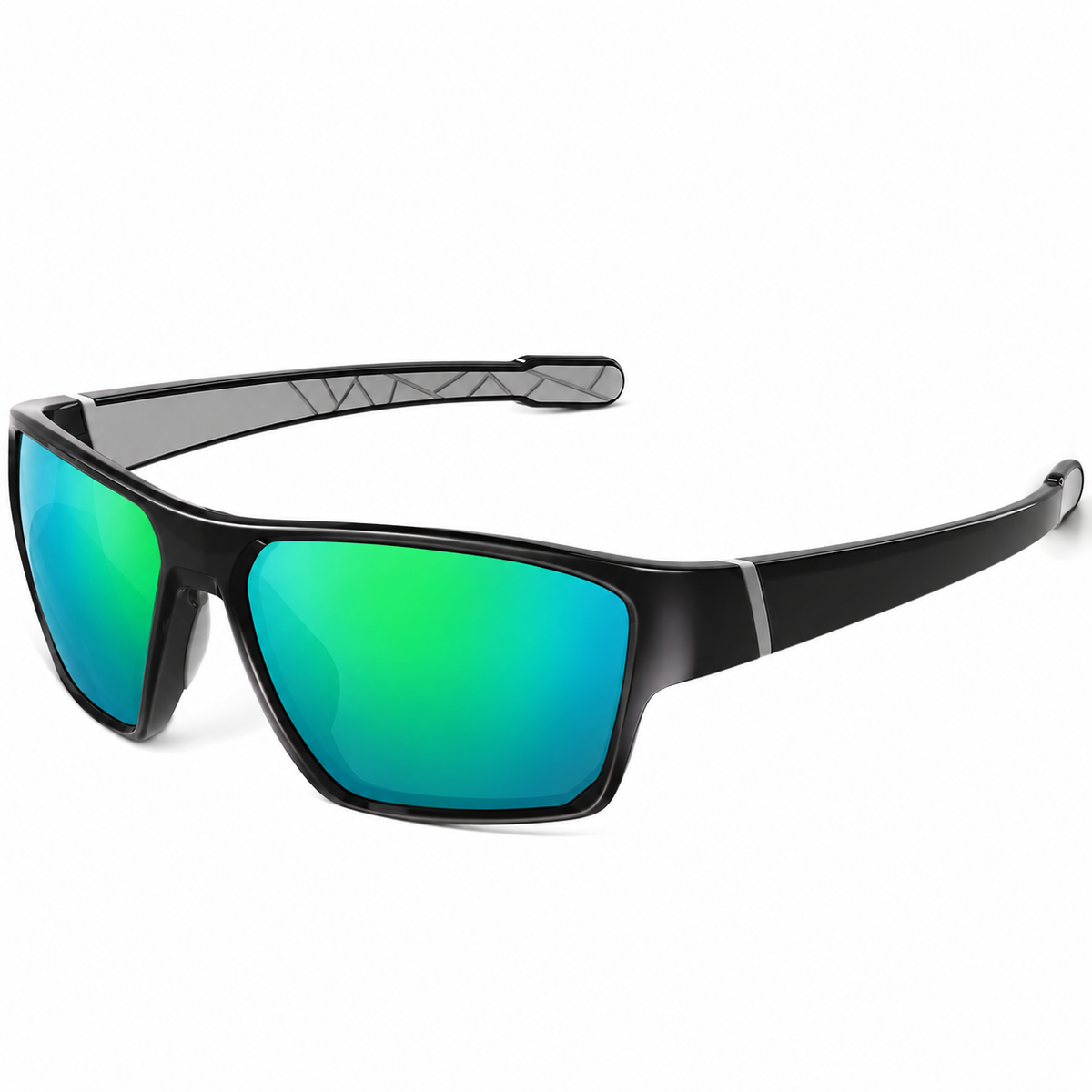 SUOSO Prescription Pickleball Glasses, Sports Polarized Sunglasses for Golf Fishing Running Driving