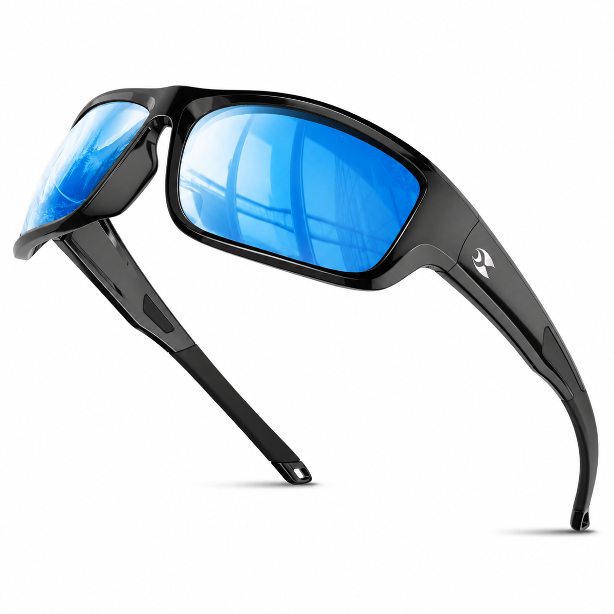 SUOSO Sport-Sonnenbrille polarisiert, UV400-Schutz, Wrap-Around-Sonnenbrille für Golf, Angeln, Laufen, Autofahren