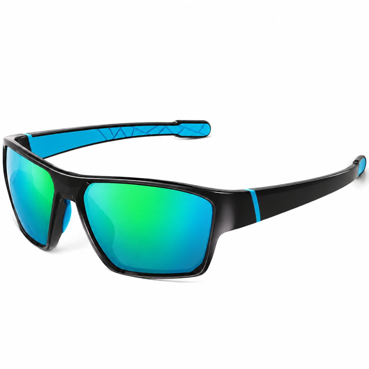 SUOSO Prescription Pickleball Glasses, Sports Polarized Sunglasses for Golf Fishing Running Driving