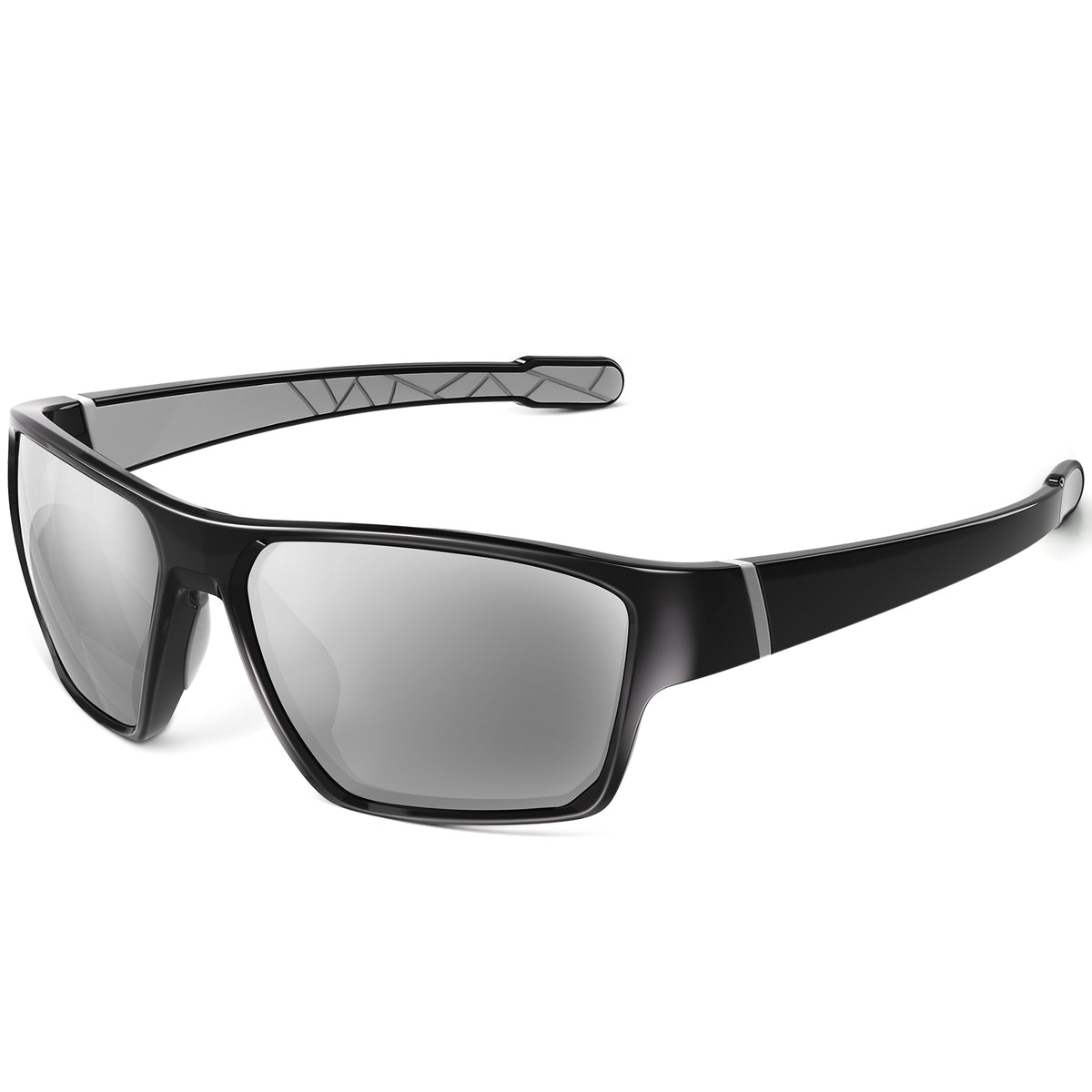 SUOSO Prescription Pickleball Glasses, Sports Polarized Sunglasses for Golf Fishing Running Driving