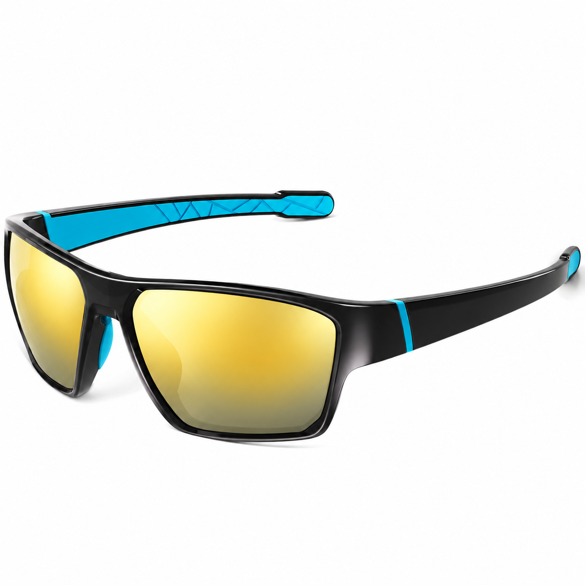 SUOSO Prescription Pickleball Glasses, Sports Polarized Sunglasses for Golf Fishing Running Driving