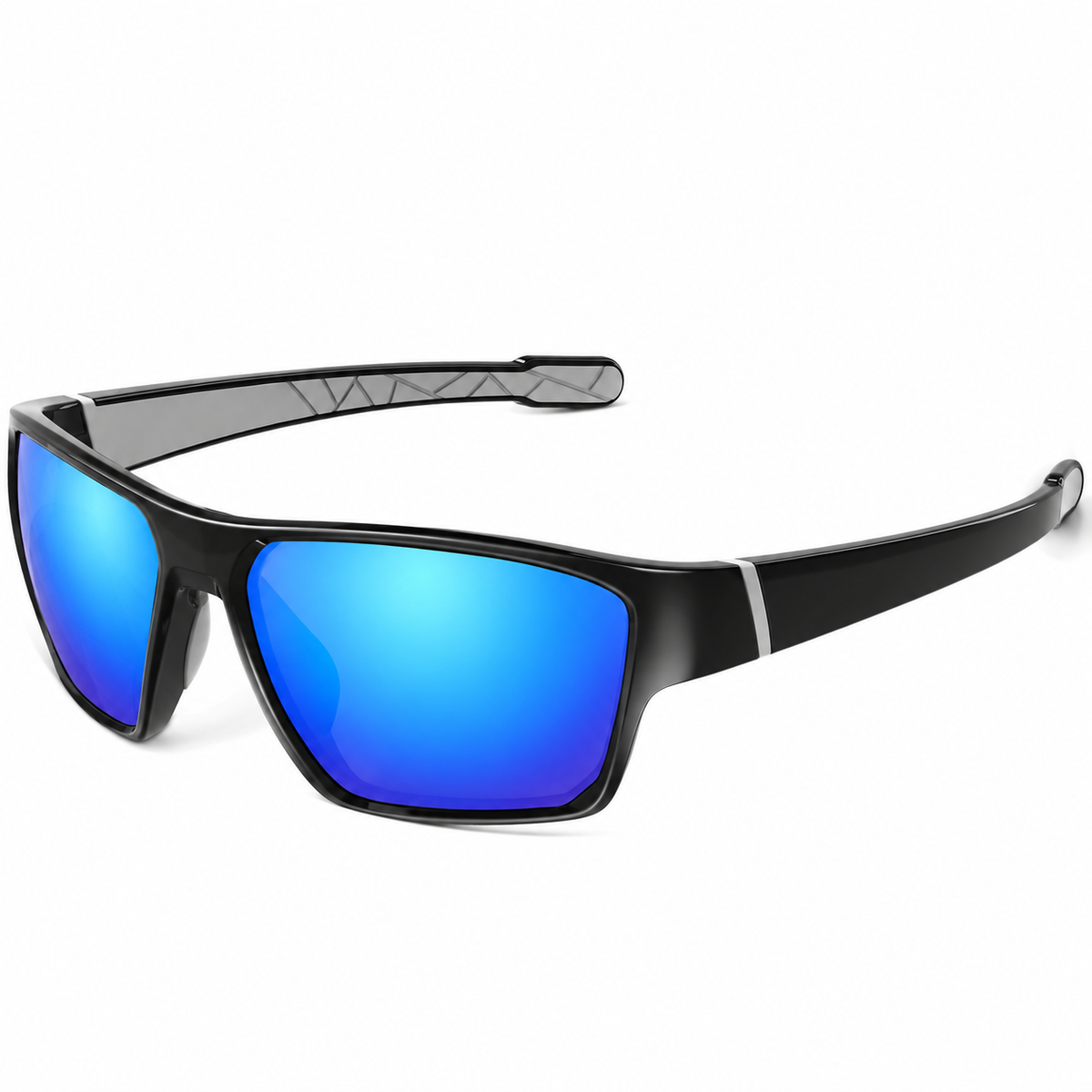 SUOSO Prescription Pickleball Glasses, Sports Polarized Sunglasses for Golf Fishing Running Driving