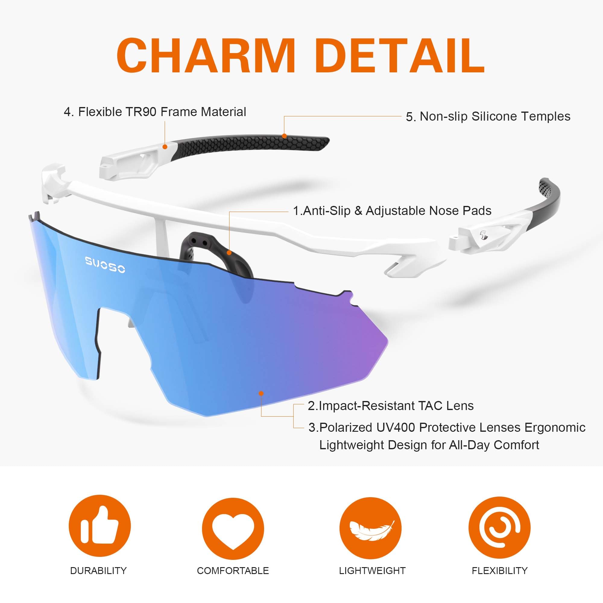 Gafas deportivas polarizadas Suoso