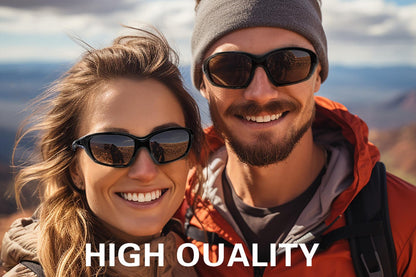 suoso Sports Polarized Sunglasses for Men: Womens UV400 Protection Sun Glasses Wrap Around Goggles for Fishing Driving TR90