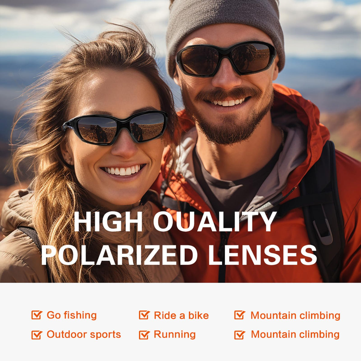 SUOSO Prescription Sports Glasses for Cycling, Running and Golf
