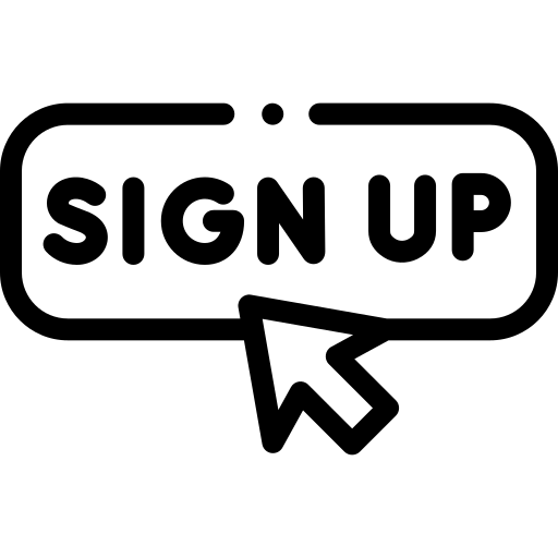 Outline icon of a cyclist wearing high-performance sunglasses, simple black background